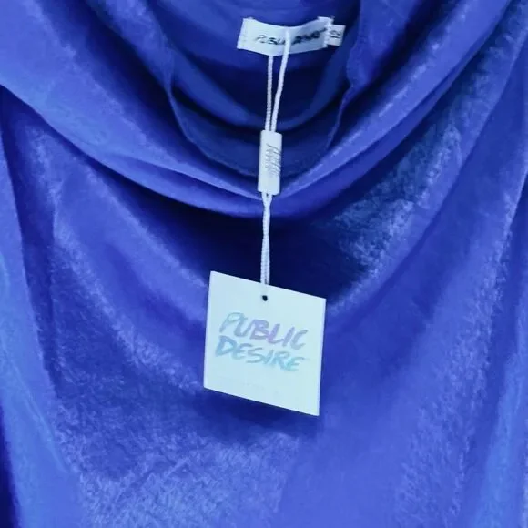 Public Desire Blue Mini Dress - Picture 5 of 16